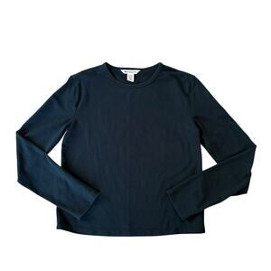 Athleta Supima Cotton Long Sleeve Top XXS Petite Stretch Athletic Tee Outdoor